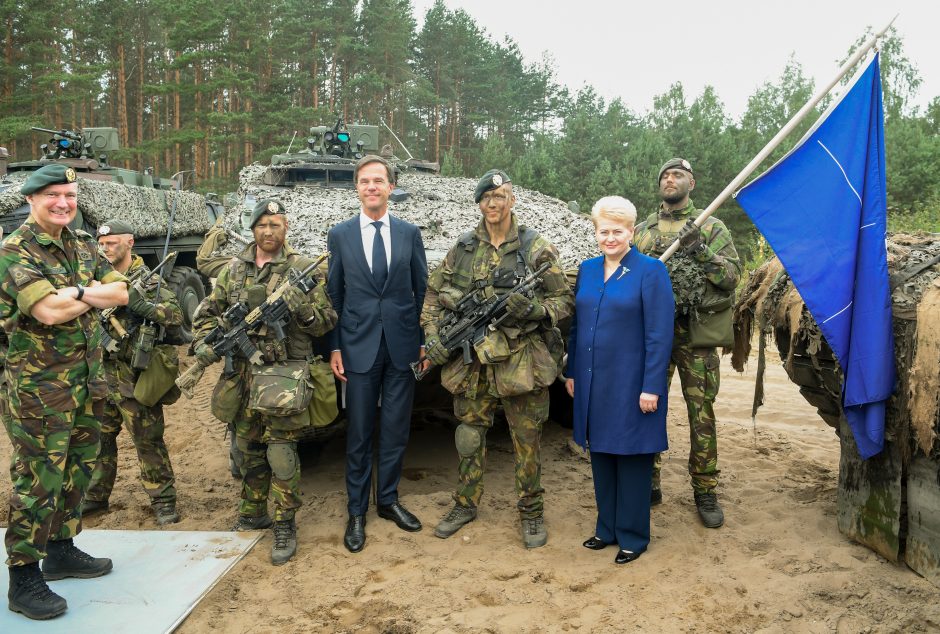 D. Grybauskaitė: NATO batalionai yra geriausia atgrasymo priemonė