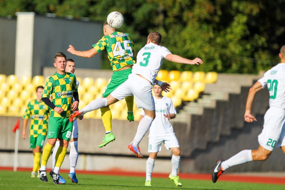 Paaiškėjo visos LFF taurės turnyro aštuntfinalio dalyvės