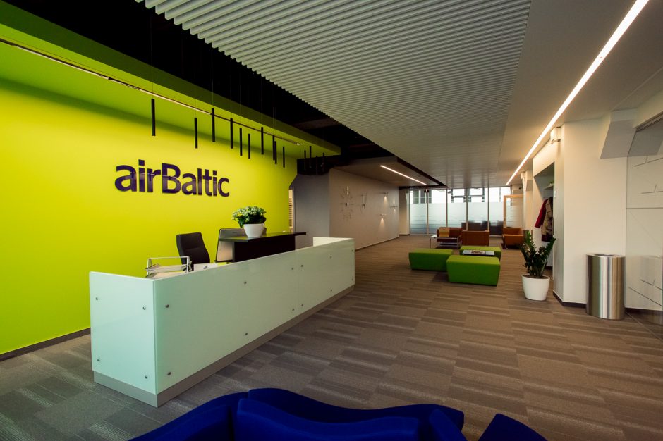 „airBaltic“ Rygoje atidarė avialinijų būstinę