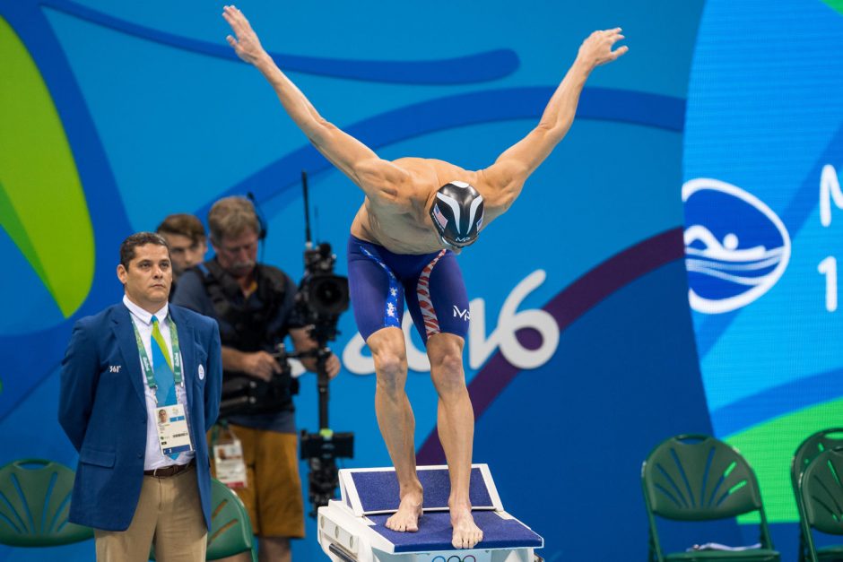 M. Phelpsas laimėjo 23-iąjį olimpinį aukso medalį