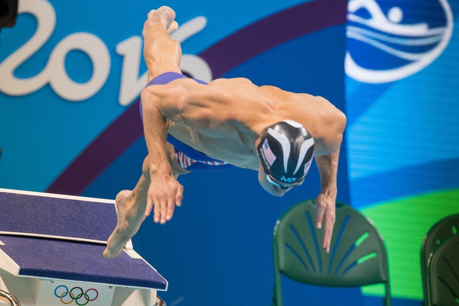 M. Phelpsas laimėjo 23-iąjį olimpinį aukso medalį