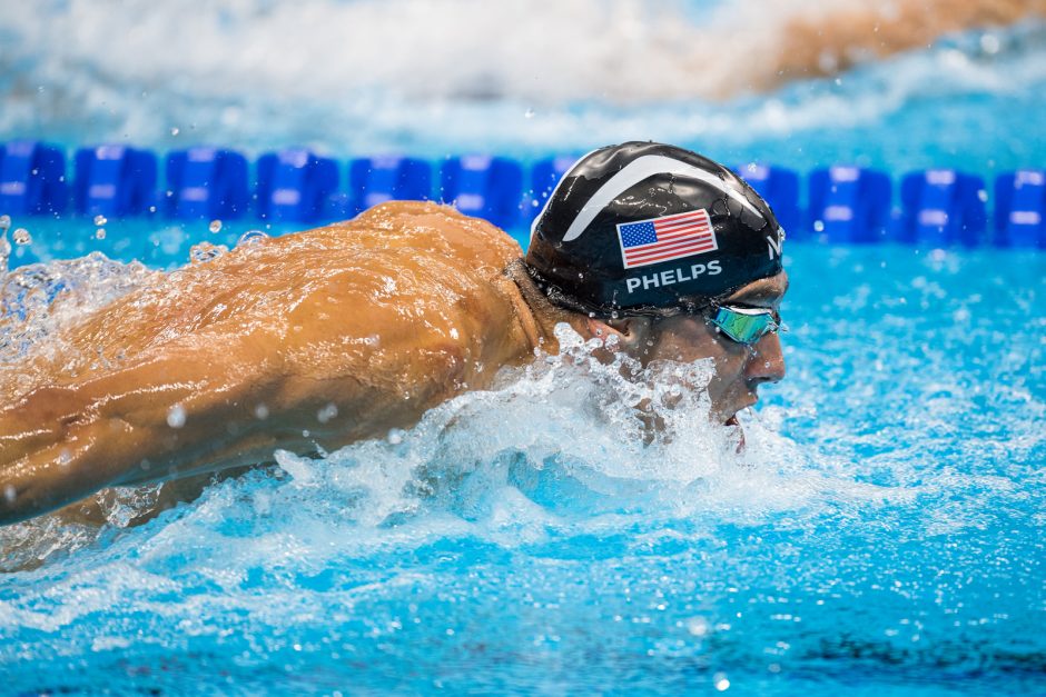 M. Phelpsas laimėjo 23-iąjį olimpinį aukso medalį