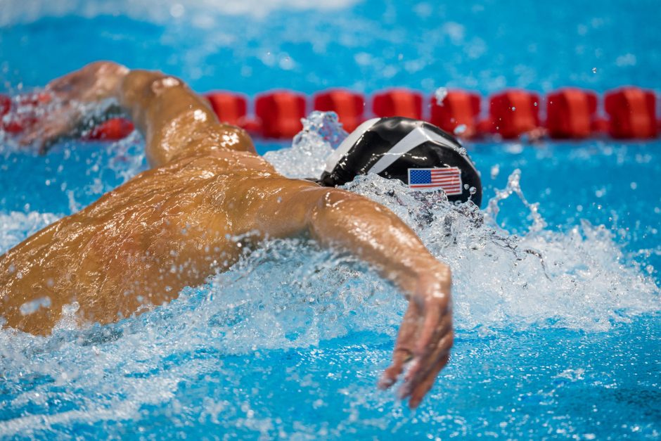 M. Phelpsas laimėjo 23-iąjį olimpinį aukso medalį