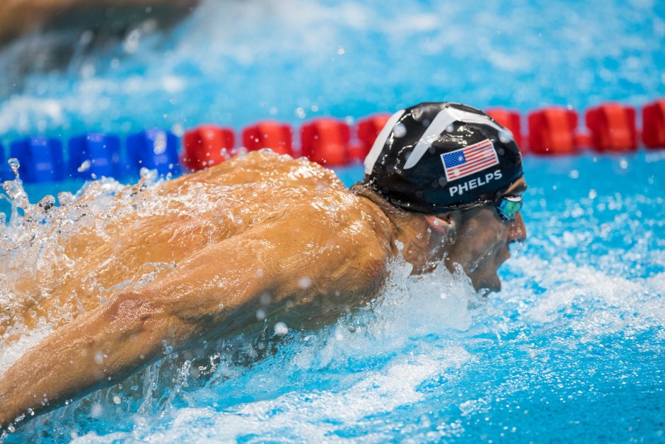 M. Phelpsas laimėjo 23-iąjį olimpinį aukso medalį