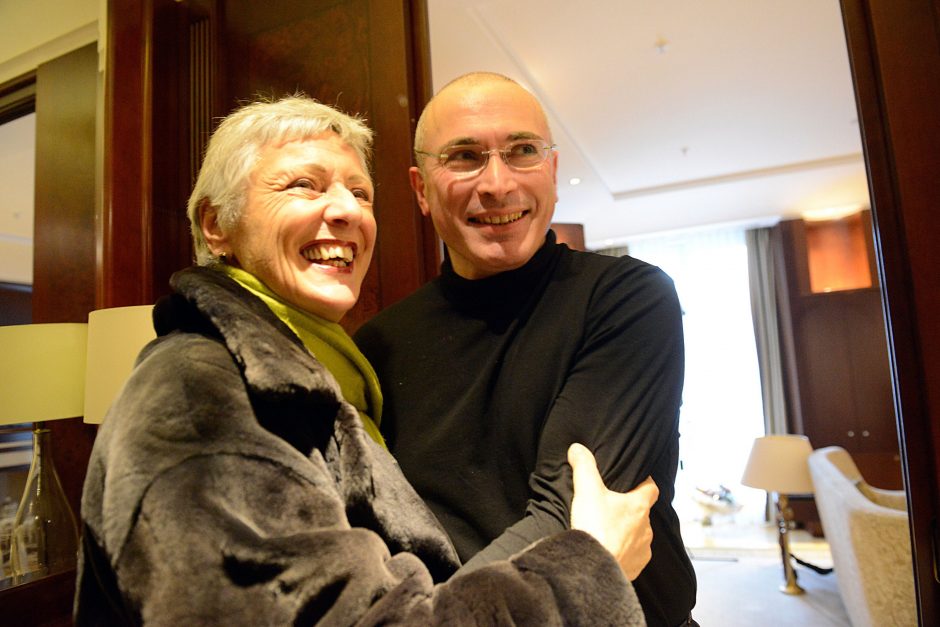Vokiečių parlamentarė M. Beck susitiko su M. Chodorkovskiu