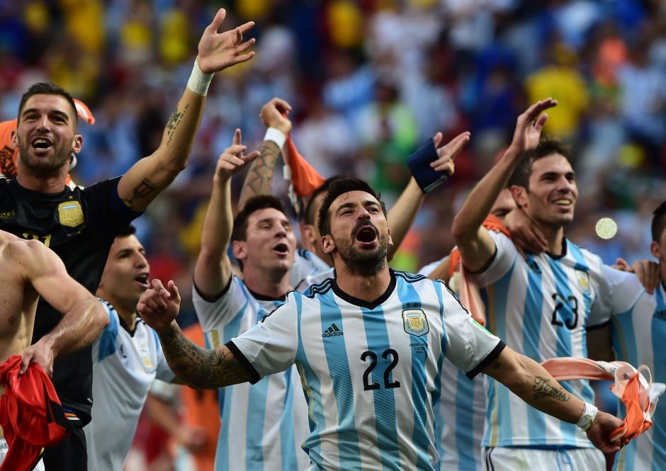 Pasaulio futbolo čempionato ketvirtfinalis: Argentina - Belgija