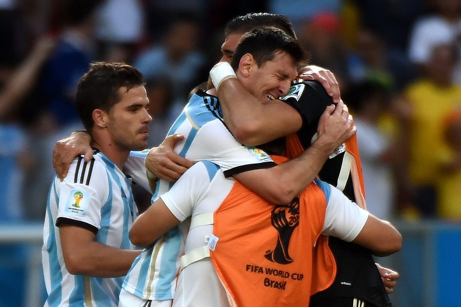 Pasaulio futbolo čempionato ketvirtfinalis: Argentina - Belgija