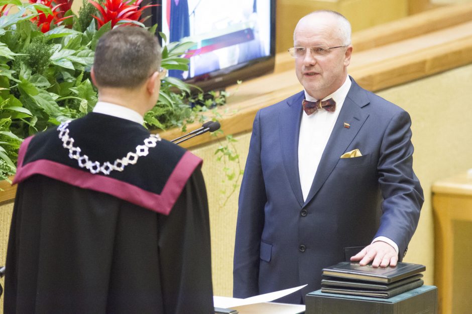 Naujasis Seimas pradėjo pirmąjį posėdį