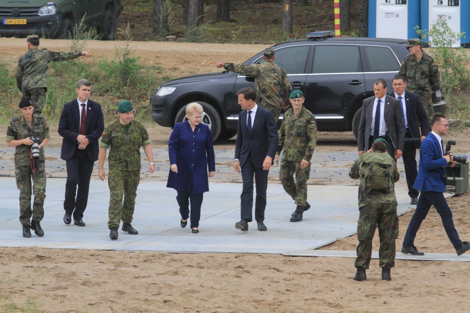 D. Grybauskaitė: NATO batalionai yra geriausia atgrasymo priemonė