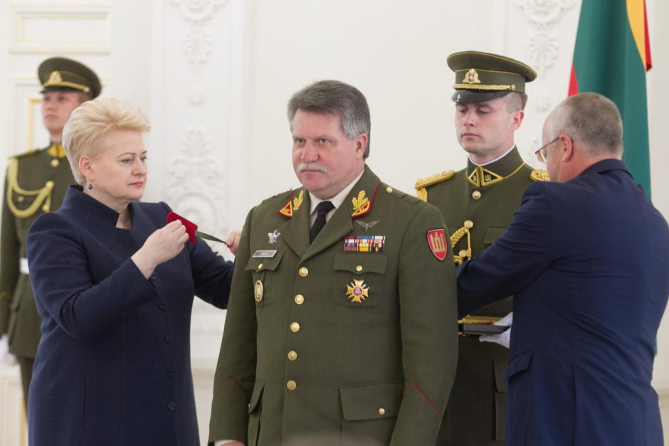 Kariuomenės vadui – generolo leitenanto laipsnis