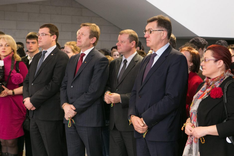 Prie akcijos „Lietuvai ir man“ prisidėjo ir ministrai