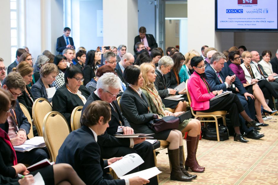 Prezidentūroje surengta ESBO ir JT konferencija