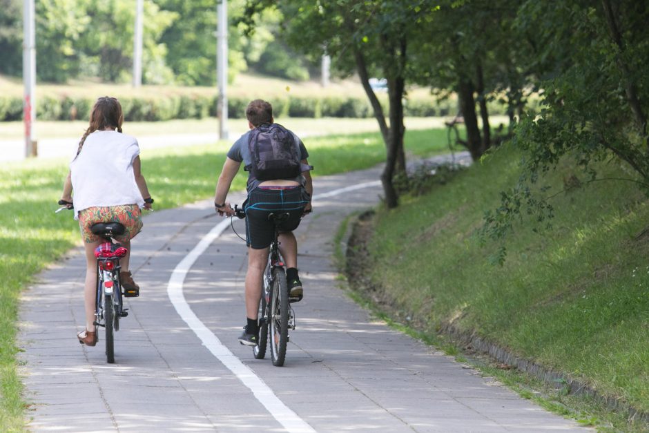 Kas kaltas dėl dviratininkų nelaimių – atsargumo ar dviračių takų stoka?