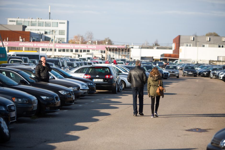 Kauno automobilių turgus keičiasi kasmet