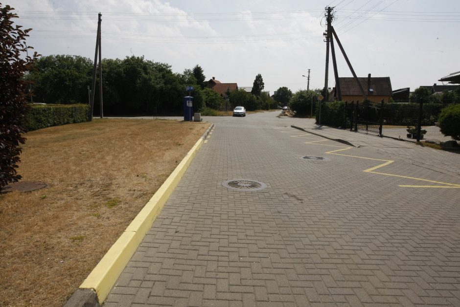 Už šaligatvių bortelių spalvinimą pajūryje – baudos