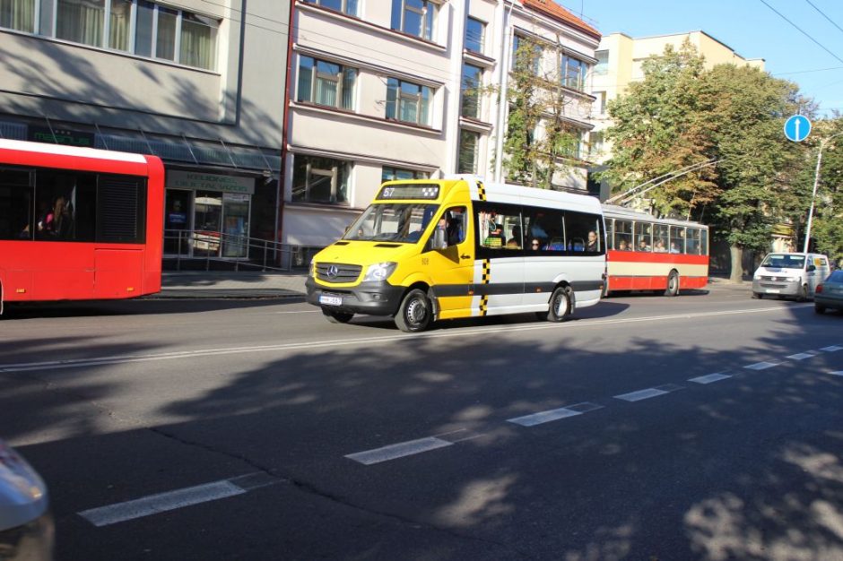 Pradėjo kursuoti naujieji mikroautobusai