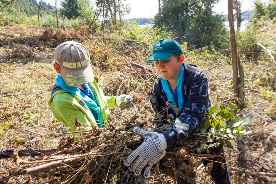 Kariuomenės neprisišaukė – padėjo mokinukai