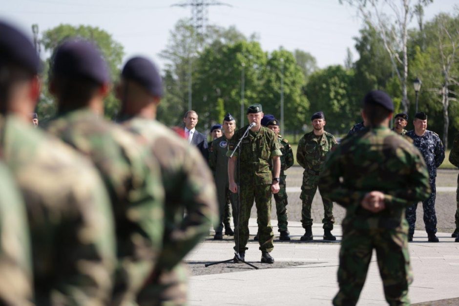 Klaipėdoje sutikti Portugalijos rotacinių pajėgų kariai