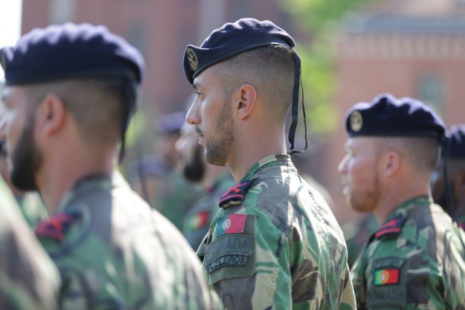 Klaipėdoje sutikti Portugalijos rotacinių pajėgų kariai