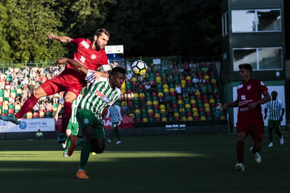 „Žalgirio“ futbolininkai tęsia sėkmingą pasirodymą Europos lygos atrankoje