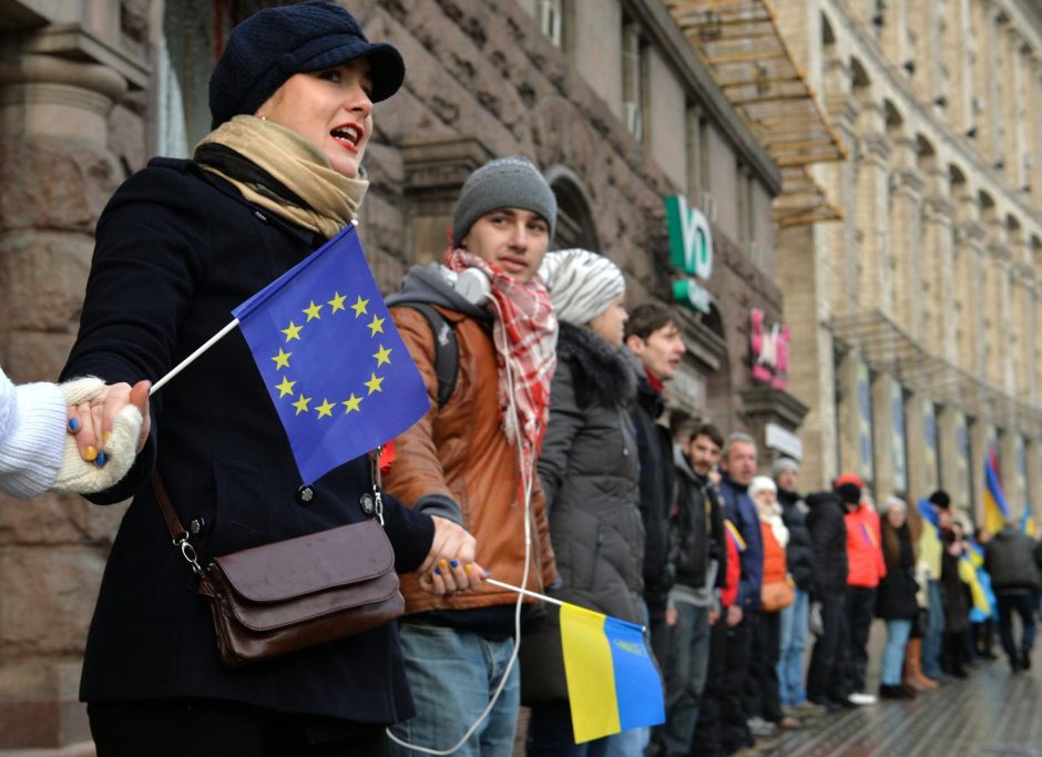 Kijeve – protestai dėl atsisakymo pasirašyti stojimo į ES dokumentus
