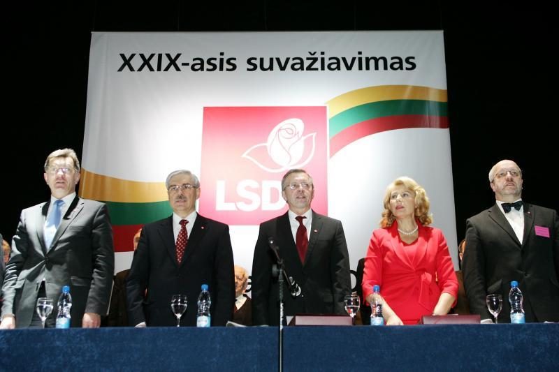 Socialdemokratų partijos pirmininko rinkimai - be konkurencijos