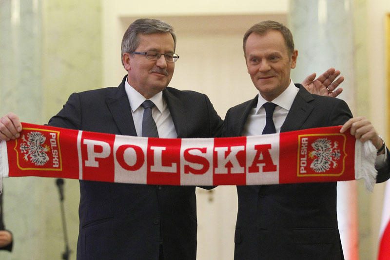 Lenkai metų politikais išrinko du asmenis: prezidentą ir premjerą