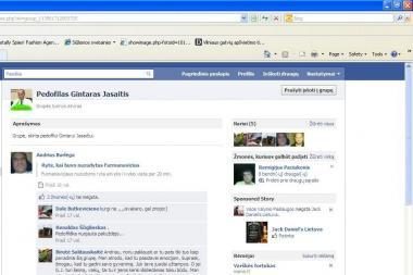 Prokuroras G.Jasaitis Facebooke tapo pedofilu