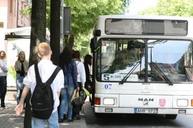 Klaipėdos autobusuose sulaikoma mažiau zuikių