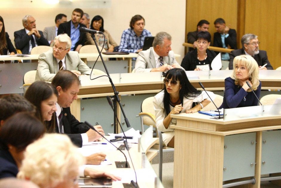 Posėdžiauja Kauno miesto taryba
