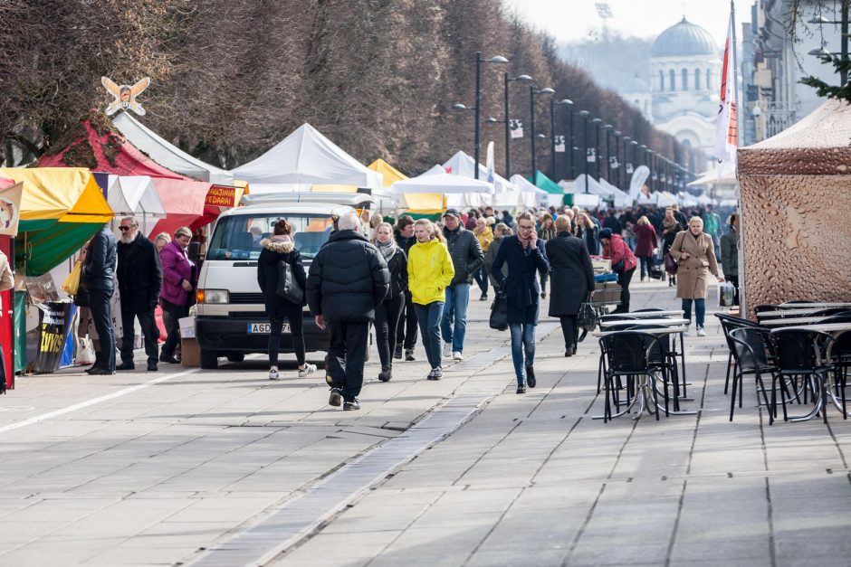 Mugė vilioja ir pirkėjus, ir ieškančiuosius pramogų