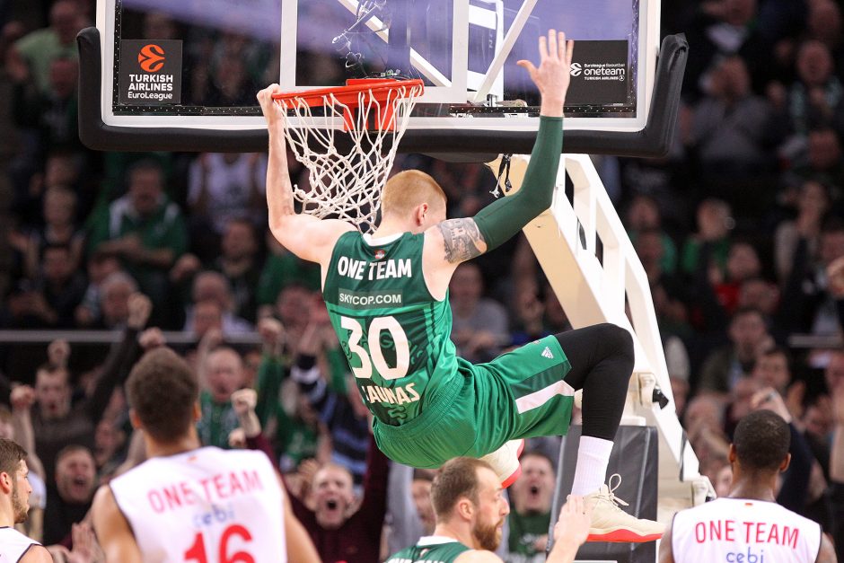 „Žalgiris“ po atkaklios kovos patiesė Bambergo krepšininkus