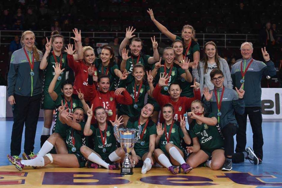 LRF taurės finale triumfavo Kauno moterų ir vyrų komandos