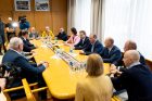 Seimo pirmininkės kabinete – Seimo dialogo grupės pasitarimas