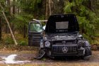 „Mercedes-Benz“ avarija Nemenčinės plente 