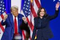 Donaldas Trumpas ir Kamala Harris