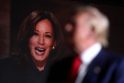 Kamala Harris ir Donaldas Trumpas