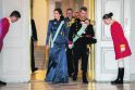 Etapas: sau­sio 3-iąją už­sie­nio dip­lo­ma­tams prin­cas Fre­de­ri­kas su prin­ce­se Ma­ry pa­sku­ti­nį kar­tą pasi­ro­dė kaip sos­to įpė­di­nis.