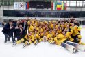 Sėkmė: šiemet Lietuvos vyrų ledo rinktinė Slovėnijoje iškovojo pasaulio čempionato I A diviziono bronzos medalius.