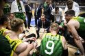 Pabaigtuvės: K.Maksvyčio vadovaujama Lietuvos vyrų krepšinio rinktinė pasaulio taurės atrankos pirmą etapą baigs rungtynėmis Čekijos komanda.