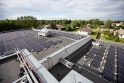 Rezultatas: šiuo metu Kauno rajono savivaldybė ant mokyklų pastatų jau yra įrengusi 2 MW saulės elektrinių.