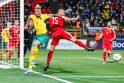 Istorija: 2019-aisiais Lietuvos futbolininkai dukart pralaimėjo serbams.