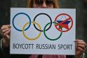 Pozicija: kai kurios tarptautinės sporto federacijos tebetaiko griežtas sankcijas Rusijos ir Baltarusijos atstovams. 