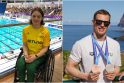 Išbandymas: E. Matakas ir G. Čepavičiūtė atstovaus Lietuvai pasaulio žmonių su negalia plaukimo čempionate. 