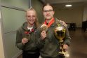  Sėkmė: A.Starovoitova (kairėje) iškovojo Europos čempionato bronzos medalį, o G.Stonkutė – aukso.
