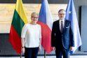 I. Šimonytė su Čekijos kolega aptarė Ukrainos perspektyvas dėl NATO