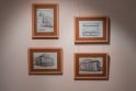 Akcentai: parodoje eksponuojami piešiniai, kuriuose J. Lukšė įamžino šalies architektūros istorijai svarbius Kauno pastatus.