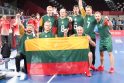 Bronza: Tokijo paralimpiados mažajame finale Lietuvos riedulininkai 10:7 nugalėjo JAV atstovus.