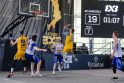 Varžybos: trijulių krepšinio komandos rungtyniavo VDU botanikos sode įrengtoje arenoje