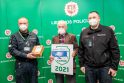 Kauno miestas ir rajonas tampa vis saugesnis: apdovanojo dešimt kiemų